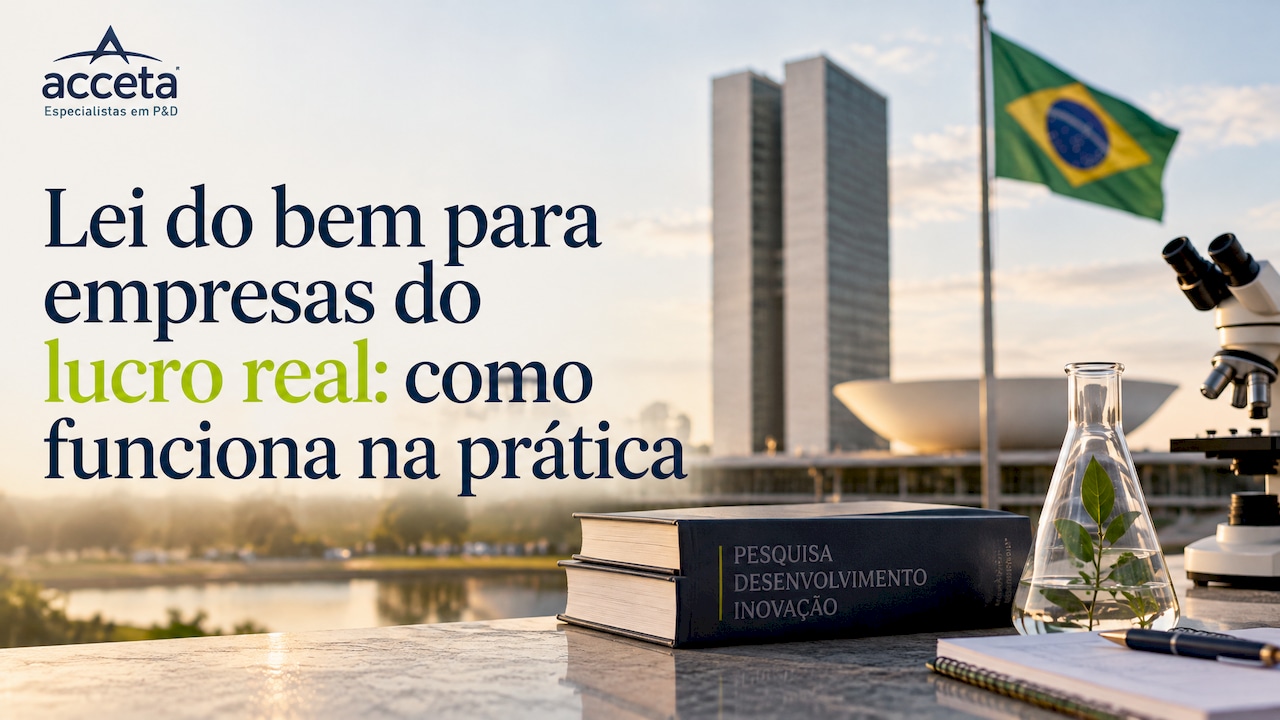 Cartão ilustrado sobre a Lei do Bem