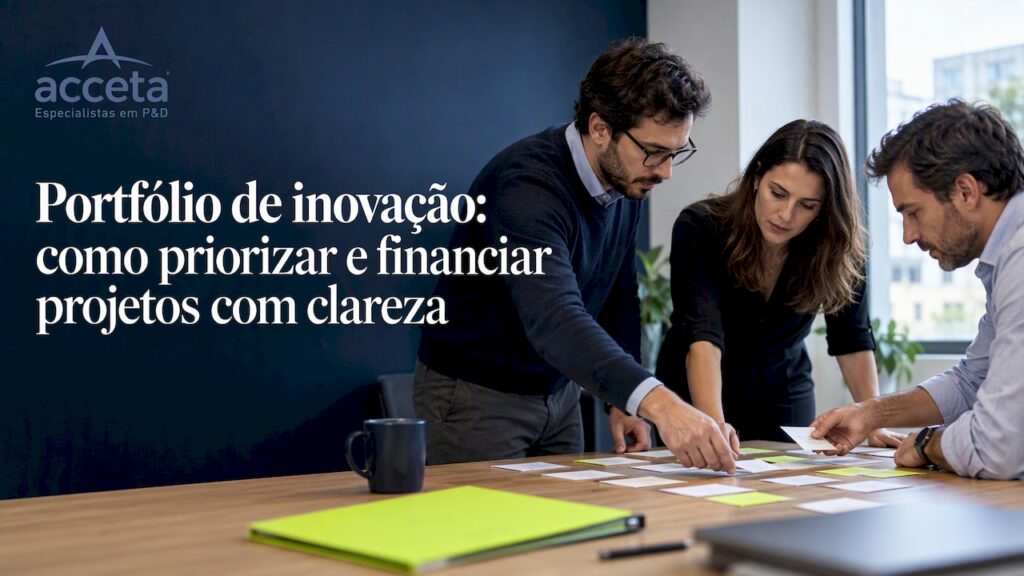 Líderes dando prioridade a projetos inovadores